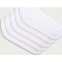 Brave Soul - Stopki (5-pack). Białe skarpetki męskie Brave Soul, bez wzorów, z elastanu. Za 49,90 zł.