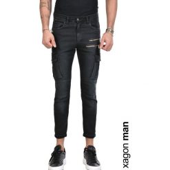 Xagon Man Jeansy "Skinny". Jeansy męskie Xagon Man, bez wzorów. Za 459,00 zł.