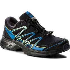 Buty SALOMON - Wings Flyte 2 Gtx GORE-TEX 400708 29 W0 Night Sky/Snorkel Blue/Graphite. Niebieskie buty damskie do biegania marki Salomon, ze skóry ekologicznej, na sznurówki, gore-tex. W wyprzedaży za 399,00 zł.
