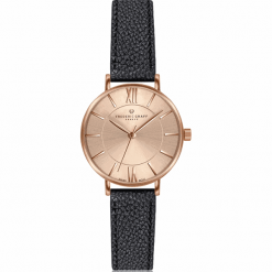 Frederic Graff Shispare Black Leather Strap FCG-B034R. Czarne zegarki damskie Frederic Graff, złote. W wyprzedaży za 219,00 zł.