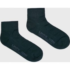 Levi's - Skarpety (2-Pack). Niebieskie skarpetki męskie marki Levi's®, bez wzorów, z elastanu. Za 39,90 zł.