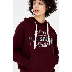 Bluzy damskie: Bluza z kapturem i logo