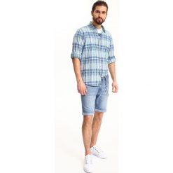 Koszule męskie: KOSZULA DŁUGI RĘKAW MĘSKA SLIM FIT