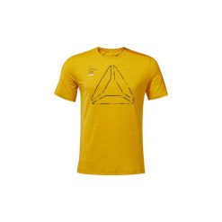 T-shirty z krótkim rękawem Reebok Sport Koszulka Training ACTIVCHILL Graphic. Żółte koszulki męskie marki Reebok Sport, s, bez wzorów, sportowe, bez kołnierzyka, krótkie. Za 169,00 zł.