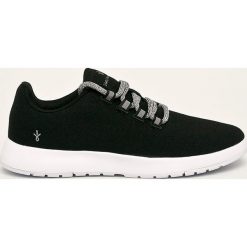 Emu Australia - Buty Barkly. Czarne buty sportowe damskie EMU Australia, bez wzorów, z wełny, sportowe. Za 299,90 zł.