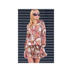 Sukienka Vintage Pink. Różowe sukienki dziewczęce marki CANDY FLOSS, na jesień, bez wzorów, z elastanu, vintage, bez rękawów, proste. Za 290,00 zł.
