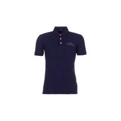 Koszulki polo z krótkim rękawem Napapijri ELBAS. Niebieskie koszulki męskie Napapijri, m, bez wzorów, polo, z krótkim rękawem, krótkie. Za 221,40 zł.