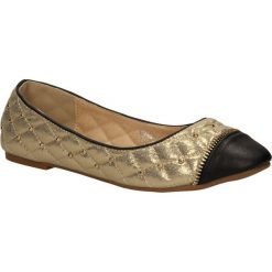 BALERINY CASU MB-6279. Brązowe baleriny damskie Casu, bez wzorów, bez obcasa. Za 19,99 zł.
