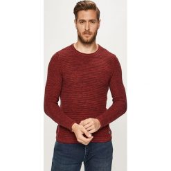 Blend - Sweter. Niebieskie swetry męskie Blend, s, z bawełny, z okrągłym kołnierzem. W wyprzedaży za 79,90 zł.