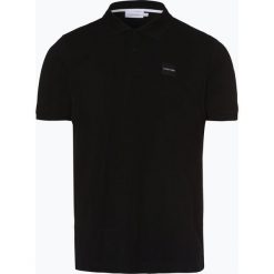 Calvin Klein - Męska koszulka polo, czarny. Czarne koszulki polo Calvin Klein, l, z aplikacjami. Za 249,95 zł.