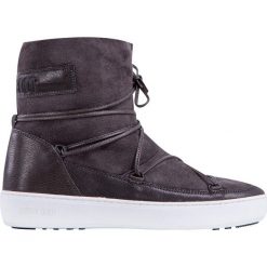 Buty MOON BOOT PULSE LOW SHEARLING Szary. Szare koturny damskie marki Moon Boot, bez obcasa, na koturnie, bez zapięcia. W wyprzedaży za 540,00 zł.
