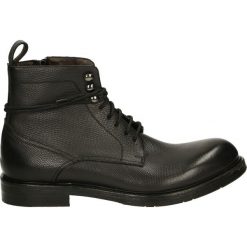 Botki męskie - 4079105 CU BL. Czarne botki męskie marki Venezia, ze skóry. Za 569,00 zł.