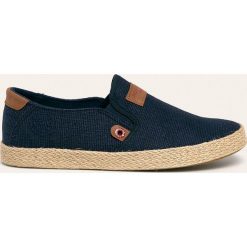 Cross Jeans - Espadryle. Niebieskie espadryle męskie Cross Jeans, bez wzorów, z jeansu. Za 129,90 zł.