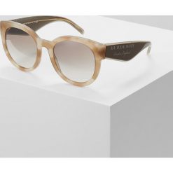 Burberry Okulary przeciwsłoneczne beige havana. Brązowe okulary przeciwsłoneczne damskie aviatory Burberry. Za 899,00 zł.