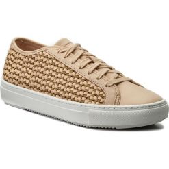 Sneakersy LE COQ SPORTIF - Jane Woven 1810030 Peach Puree/Tan. Brązowe półbuty damskie le coq sportif, na co dzień, bez wzorów, ze skóry, bez obcasa, bez zapięcia. W wyprzedaży za 199,00 zł.