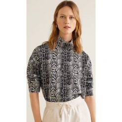 Mango - Sweter Spicy. Białe swetry damskie marki Mango, s, bez wzorów, z elastanu, z krótkim rękawem. Za 79,90 zł.