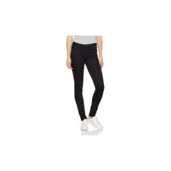 Jeansy skinny Wrangler Jeansy Skinny Rinsewash 28KLX023. Czarne rurki damskie Wrangler, bez wzorów, z jeansu. Za 222,23 zł.