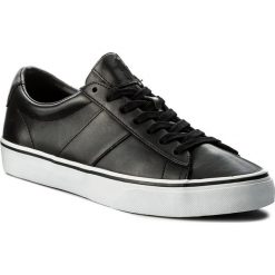 Tenisówki POLO RALPH LAUREN - Sayer 816702987002 Black. Czarne półbuty męskie Polo Ralph Lauren, na co dzień, bez wzorów, ze skóry, eleganckie, bez zapięcia. Za 439,90 zł.