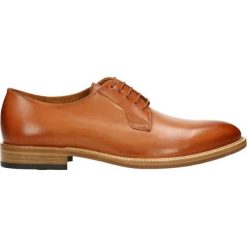 Półbuty HENRY. Pomarańczowe półbuty męskie Gino Rossi, bez wzorów, ze skóry, eleganckie, bez zapięcia. Za 399,90 zł.