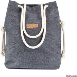 Torebka worek BAGGAGE szara shopper torba. Szare torebki worki Pakamera. Za 100,00 zł.