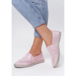 Różowe Espadryle Cold N Hot. Różowe espadryle damskie ballada, bez wzorów, bez obcasa, na płaskiej podeszwie. Za 39,99 zł.