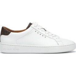 Michael Kors Irving Lace Up Tenisówki Biały. Białe trampki i tenisówki damskie Michael Kors, bez wzorów, ze skóry, bez zapięcia. Za 614,95 zł.