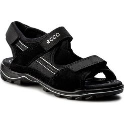 Sandały ECCO - Urban Safari Kids 73214351052 Black/Black. Czarne sandały męskie skórzane ecco. W wyprzedaży za 199,00 zł.