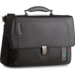 Torba na laptopa PIQUADRO - CA3111P15/N Czarny. Czarne plecaki męskie Piquadro, ze skóry. W wyprzedaży za 889,00 zł.