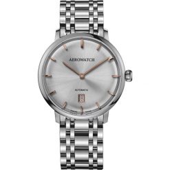 Zegarki męskie: Zegarek męski Aerowatch Heritage Slim Automatic 67975.AA01.M