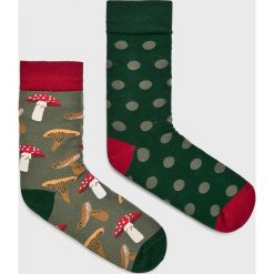 Medicine - Skarpety Suffron Spice (2-pack). Szare skarpetki męskie marki MEDICINE, z bawełny. W wyprzedaży za 23,90 zł.