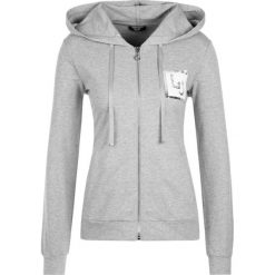 Bluza Liu Jo Sport Felpa Aperta T19058 F0766. Szare bluzy sportowe damskie Liu Jo Sport, xs, bez wzorów, z elastanu, bez rękawów, bez kaptura. W wyprzedaży za 299,00 zł.