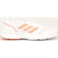 Adidas - Buty Nova Flow. Białe buty sportowe damskie Adidas, bez wzorów, z materiału, sportowe. Za 229,90 zł.