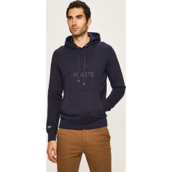 Lacoste - Bluza. Niebieskie bluzy męskie Lacoste, xl, z bawełny, z kapturem. W wyprzedaży za 479,90 zł.