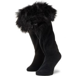 Skarpety Wysokie Damskie HUNTER - Boost Socks UAS3109WWZ BLK. Czarne skarpetki damskie Hunter, bez wzorów, z poliesteru. W wyprzedaży za 169,00 zł.