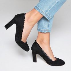 Buty ślubne damskie: Czółenka z falbankami