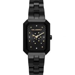 Zegarek KARL LAGERFELD - Linda KL6101 Black/Black. Czarne zegarki męskie marki KARL LAGERFELD. Za 759,00 zł.
