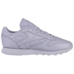 Buty do koszykówki damskie: Skórzane buty sportowe w kolorze fioletowym