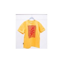 TS POGO 3D SKULL YELLOW. Żółte t-shirty męskie Pogo, xs, bez wzorów, bez kołnierzyka. Za 79,00 zł.