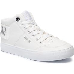 Sneakersy BIG STAR - EE274352 White. Białe półbuty damskie BIG STAR, ze skóry ekologicznej. Za 139,00 zł.
