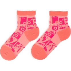 Skarpety Wysokie Damskie STANCE - Sun Fleur Lowrider Neoncoral. Różowe skarpetki damskie Stance, z elastanu. Za 59,99 zł.