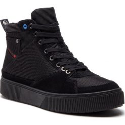 Sneakersy DIESEL - S-Danny Mc II Y01800 P1765 T8013 Black. Czarne sneakersy męskie Diesel, na co dzień, bez wzorów, ze skóry, klasyczne, bez zapięcia. W wyprzedaży za 459,00 zł.