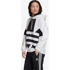 Adidas Originals Bluza Czarny Biały. Czarne bluzy damskie adidas Originals, s, z nadrukiem, z bawełny, bez rękawów, bez kaptura. Za 283,95 zł.