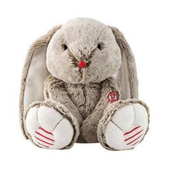 Przytulanki i maskotki: Przytulanka „Królik” w kolorze jasnobrązowym – (W)38 cm