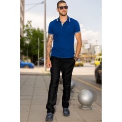 Meskie spodnie FRANKLIN BLACK. Czarne spodnie męskie Meskie spodnie FRANKLIN BLACK, m, bez wzorów. W wyprzedaży za 139,00 zł.