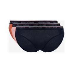 Tommy Hilfiger 3-pack Spodenki Czarny Beżowy Pomarańczowy. Pomarańczowe figi damskie TOMMY HILFIGER, xs, bez wzorów, z elastanu. Za 180,95 zł.