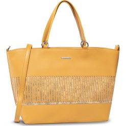 Torebka MONNARI - BAG0670-002 Yellow. Żółte torebki klasyczne damskie Monnari, bez wzorów, ze skóry ekologicznej, bez dodatków. W wyprzedaży za 149,00 zł.