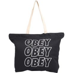 Shopper bag damskie: Obey Clothing JUMBLE Torba na zakupy black