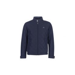 Kurtki krótkie Gant THE QUILTED WINDCHEATER. Niebieskie kurtki męskie GANT, s, bez wzorów, krótkie, bez kaptura. Za 889,00 zł.