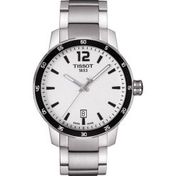 ZEGAREK TISSOT Quickster T095.410.11.037.00. Szare zegarki męskie TISSOT, ze stali. Za 1350,00 zł.