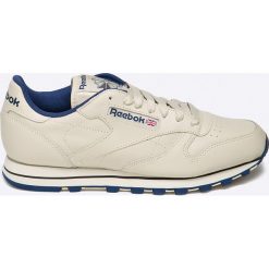 Reebok - Buty CL LTHR. Szare buty sportowe męskie marki Reebok, ze skóry. Za 329,90 zł.